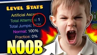 5 THINGS ALL NOOBS DO ON GEOMETRY DASH