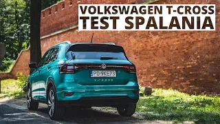 Volkswagen T-Cross 1.0 TSI 115 KM (AT) - pomiar zużycia paliwa