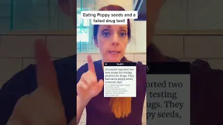 Poppy seeds and a failed drug test!