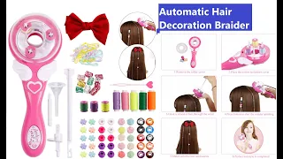How to use Automatic Hair Braider？Automatic braiding machine|Hair styling equipment | Fit life