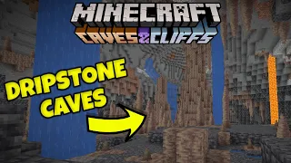 How to EASILY find Dripstone Cave Biomes in Minecraft 1.18 Java + Bedrock