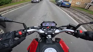 Letting my GIRLFRIEND ride the LEXMOTO LSZ 125!!