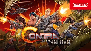 Contra: Operation Galuga – Launch Trailer – Nintendo Switch