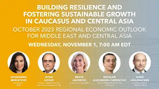 Building Resilience and Fostering Sustainable Growth in the Caucasus and Central Asia