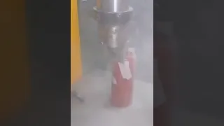 Fire extinguisher vs press