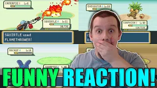 THAT SQUIRTLE IS HACKED!! If Pokemon moves were actually realistic 2 REACTION!