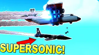 MASSIVE Plane Drops SUPERSONIC Plane, and MORE! [BEST CREATIONS] - Trailmakers Gameplay