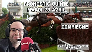 🔴 Pronostic Quinté+ Mardi 23 Avril 2024. Compiègne 🔴 Prix Gaston Branere