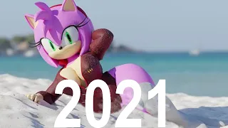 Evolution of Amy Rose 1993-2021