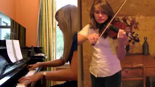 Morrowind/Skyrim Theme Piano Violin Medley - Taylor Davis and Lara