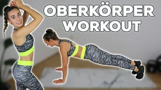 15 Min. Oberkörper Workout ohne Equipment | Muskelaufbau Zuhause & ohne Springen!