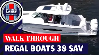 Regal 38 SAV Boat Review- Full Walk Through- Premier Marine Boat Sales Sydney Australia