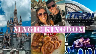 MAGIC KINGDOM WE RIDE TRON & BREAKFAST AT CRYSTAL PALACE | FLORIDA 2023 | DAY 4 | DISNEY WORLD VLOGS