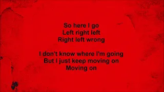 Three Days Grace - Right Left Wrong lyrics [HD]