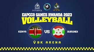 EAPCCO Games 2023,  Kenya v Burundi Volleyball Highlights