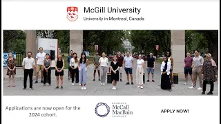 Fully Funded McCall MacBain Scholarships for 2024 Cohort APPLY NOW!