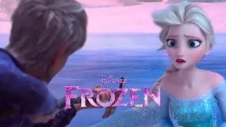 Elsa and Jack Frost open a portal | Frozen 3 [JELSA Fanmade Scene 2023]