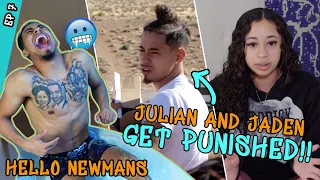 "I'm In PAIN!" Jaden Newman Gets Punished By Grandma! Julian Newman FREAKS OUT In Ice Bath 😂
