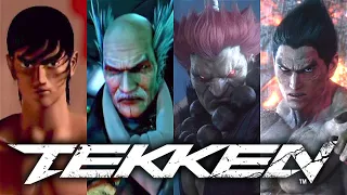 ALL TEKKEN CINEMATIC INTROS (Tekken 1 to Tekken 8) | Home Edition