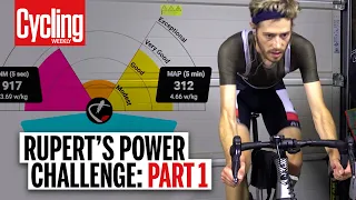 How Much Power Can You Build? | Rupert's Training Challenge Part 1 | Cycling Weekly