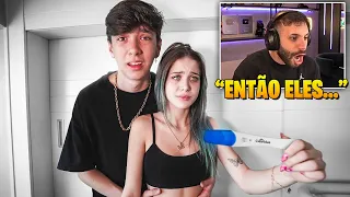 MANU ESTÁ GRAVIDA, ZANELLA VAI SER PAI...😱| TASPIO REAGE Um Mini Zanella Está Vindo eles estão...