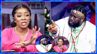 You can’t force me! Ajagurajah clαshes with Serwaa Amihere on live TV over 3 critical questions