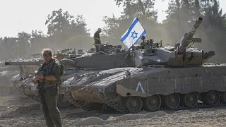 El Ejército israelí prepara el campo de batalla para la invasión terrestre en Gaza