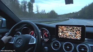 Drive Mercedes C Class 2016 Autobahn ROAD TRIP Through Europe 2500KM