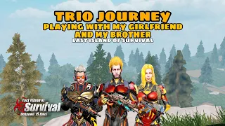 TRIO JOURNEY / Playing with my Girlfriend and my Brother P1 (EP31) LAST ISLAND OF SURVIVAL