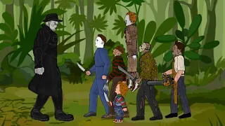 TYRANT Vs Jason Voorhees, Freddy Krueger, IT Pennywise, Michael Myers, Leatherface, Chucky