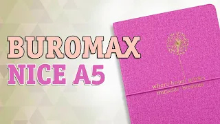 Діловий блокнот Buromax Nice A5 Малиновий (BM.295015-29)