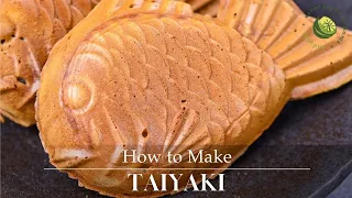 Taiyaki Recipe (Japanese Fish-Shaped Waffle)