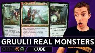 💲 Arena Open Prep 💲 - GRUUL! Real Monsters - 🔴🟢 - MTG Arena Cube