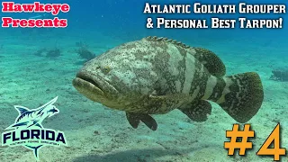 Ultimate Fishing Simulator S6 #4 - Florida DLC: Atlantic Goliath Grouper & Personal Best Tarpon!