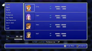 Final Fantasy II Pixel Remaster - Perfect Stats party VS Final Boss (100% completion)