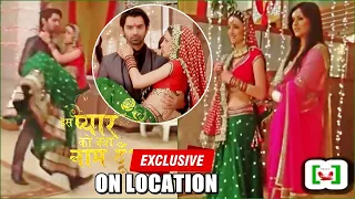 Iss Pyaar Ko Kya Naam Doon: Khushi's Griha Pravesh; Arnav CARRIES Khushi In His Arms | ON LOCATION