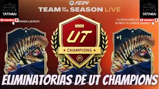 CLASI DE UT CHAMPIONS Y RECOMPENSAS CON LOS TOTS DE LA PREMIER ⭐️DESDE JAPON EA SPORTS FC 24⭐️