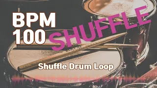 Shuffle Drum Loop Practice Tool 100bpm