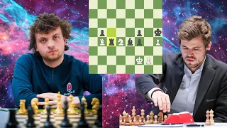 Perfect chess game | Hans Niemann vs Magnus Carlsen