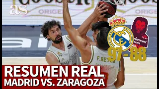 Liga ENDESA | Resumen REAL MADRID 97 vs. ZARAGOZA 88 | ACB | Diario AS