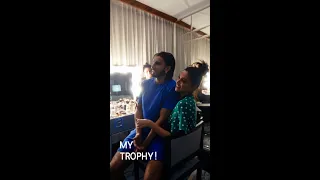 Deepika Padukone's funny BTS with Ranveer Singh🤣🤣 | #Shorts