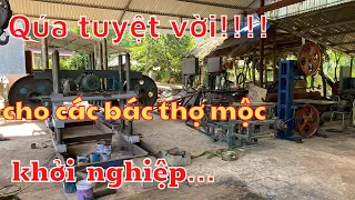 THANH LÝ...dàn máy mộc đầy đủ combo cho thợ mộc khởi nghiệp