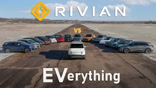 Rivian R1T vs EVerything | Drag Race!