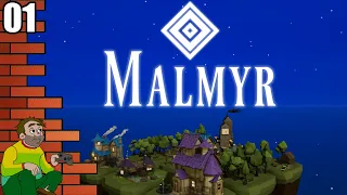 Malmyr - City Building And Resource Management Logistics Puzzle Game - Let's Play Gameplay