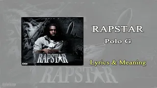 Polo G - RAPSTAR Lyrics & Meaning