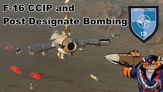 How to use CCIP Bombing Mode in the F16 in DCS World