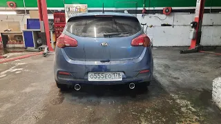 KIA CEED JD I ВСЯ ТРАССА + ДВОЙНОЙ ВЫХЛОП