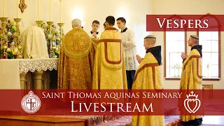 Solemn II Vespers of Pentecost - 5/28/23 - St. Thomas Aquinas Seminary