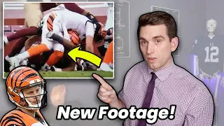 *NEW FOOTAGE* The Exact Moment Joe Burrow Tears ACL & Rare Insight Into ACL Function