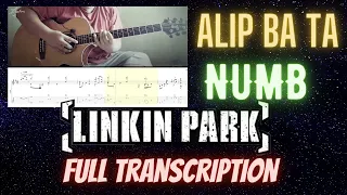 Linkin Park - Numb arr. by Alip Ba Ta - FULL TAB #AlipBaTa #Alipers #transcription